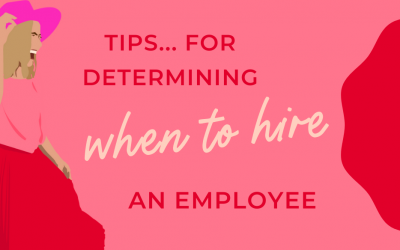 When to hire an employee
