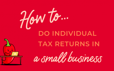 How to do individual tax returns in a small business